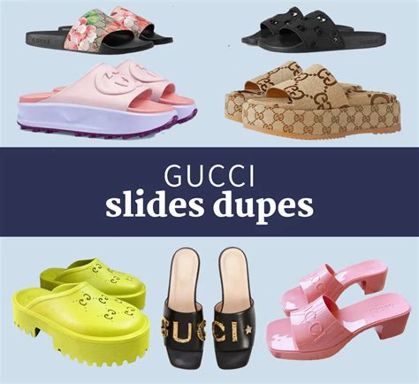 gucci fur slides dupe|where to buy gucci knockoff.